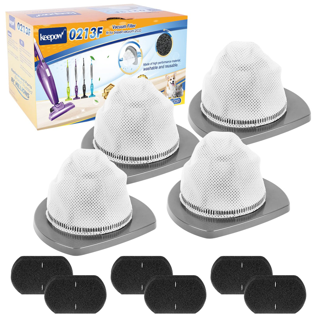 2033 Vacuum Filter Set Compatible with Bissell Featherweight