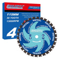 Metal Cutting Mini Circular Saw Blade 4-1/2"(115mm)-30T.