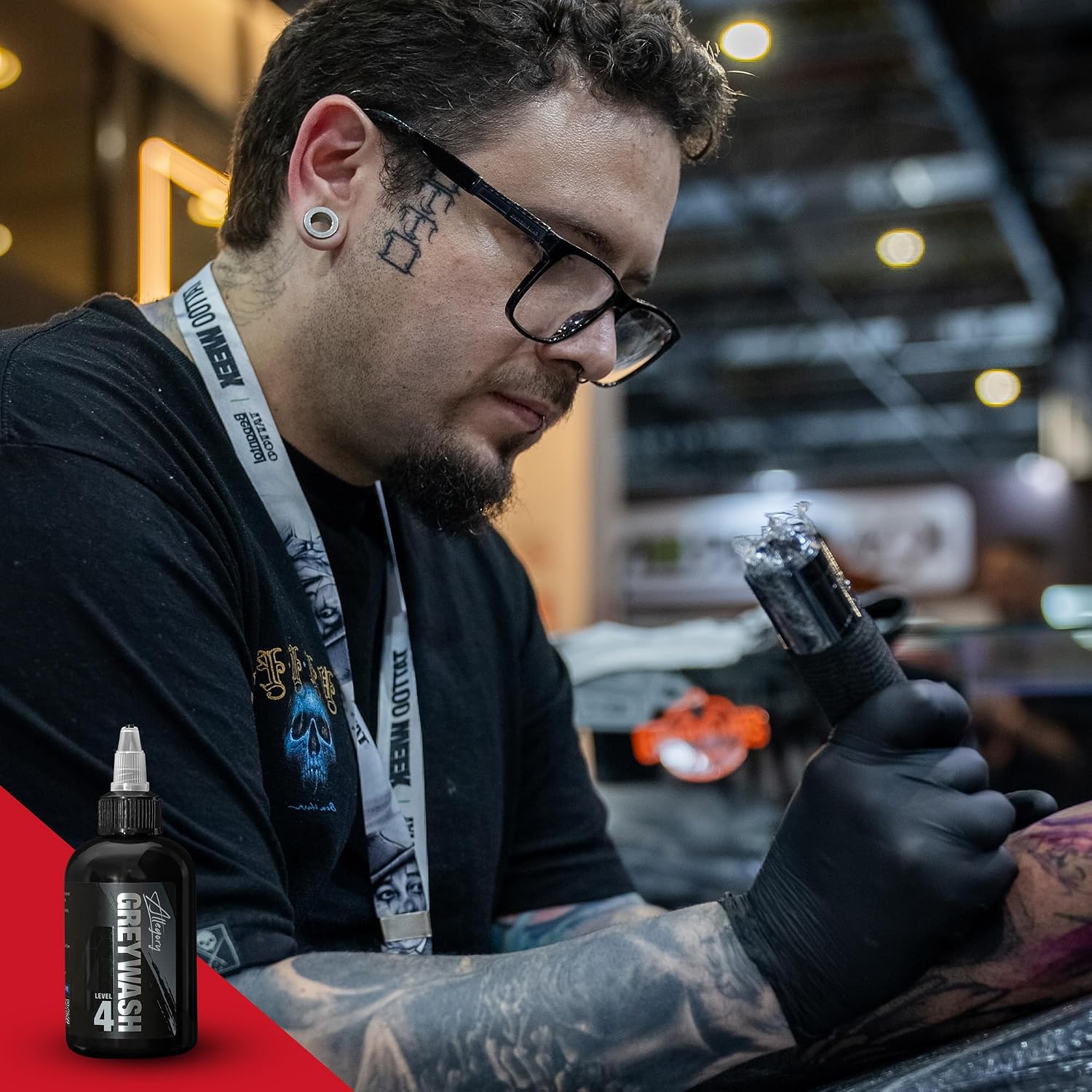 Greywash Tattoo Ink Set 4oz – Premium Professional-Grade Signature Greywash Shades for Smooth, Vegen Friendly