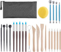 Polymer Clay Tools Kit, 25PCS Clay Sculpting Modeling Tools | Multi Use, Practical, Air Dry Clay for Adults with