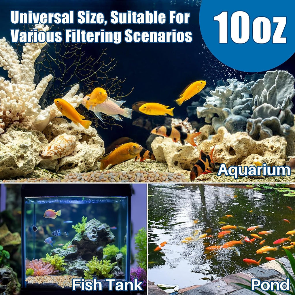 10oz Aquarium Bio Filter Media - Macaron Ceramic Media Blocks