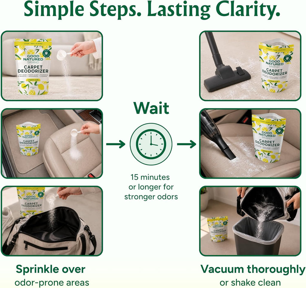 Carpet Deodorizer & Pet Odor Eliminator Powder, 60oz