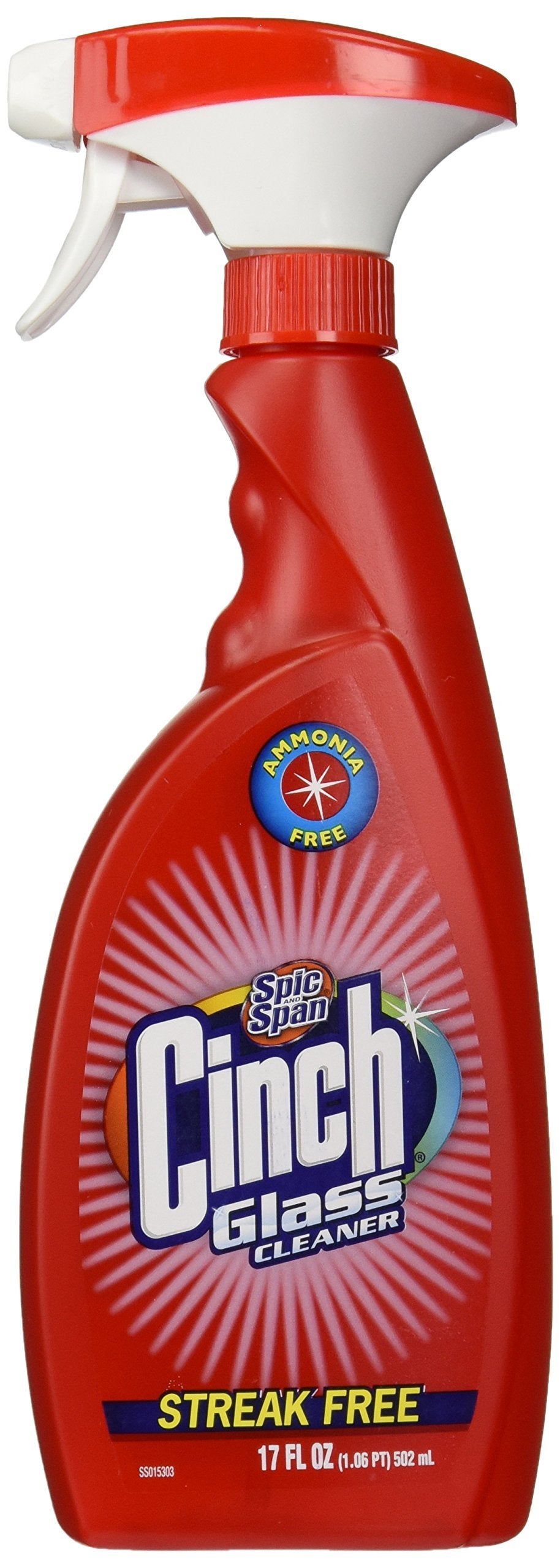 Cinch Glass Cleaner oz., Original, 17 Fl Oz