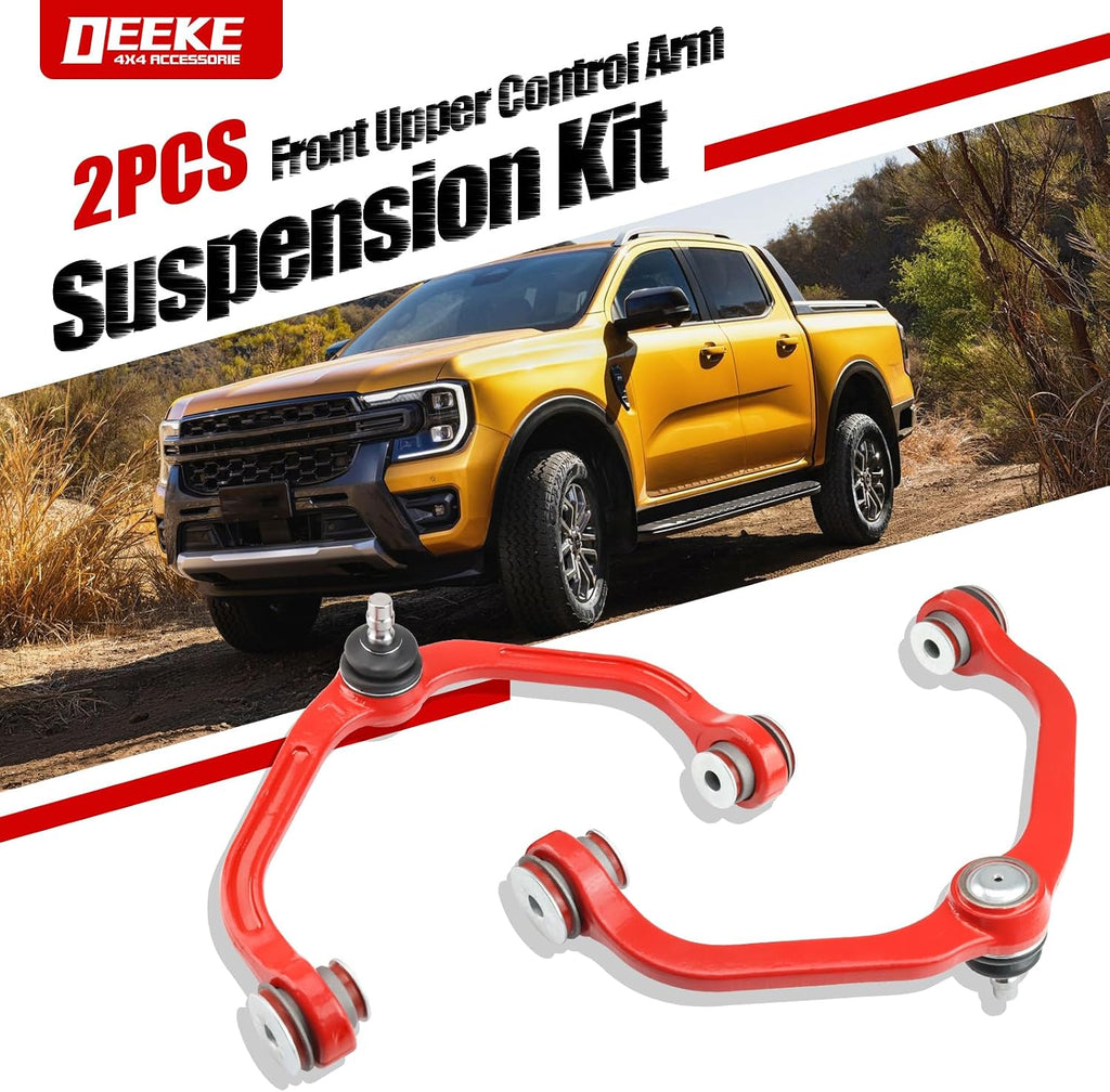 Front Upper Control Arms w/Ball Joints for 1998-2011 Ford Ranger (RWD)