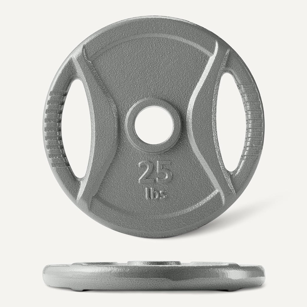 2-Inch Olympic Grip Weight Plates, Cast Iron