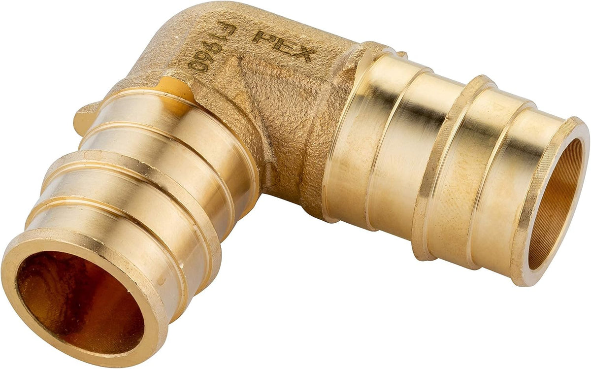 10 piece EFIELD Pex A Full Flow Expansion Brass Fitting 1/2"x 1/2" Elbow