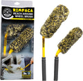 ACC615 Rimpaca Reach Around Ultimate 2 Piece Wheel Brush Set (Rimpaca Wheel Cleaners) | Long, soft brushes reach