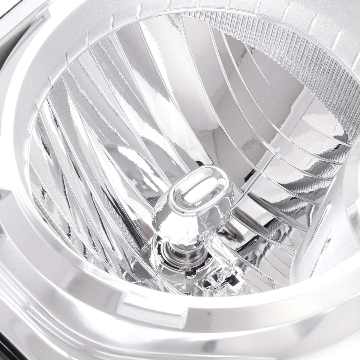 Headlight Assembly w/Fog Light Compatible with 08-12 Jeep Liberty