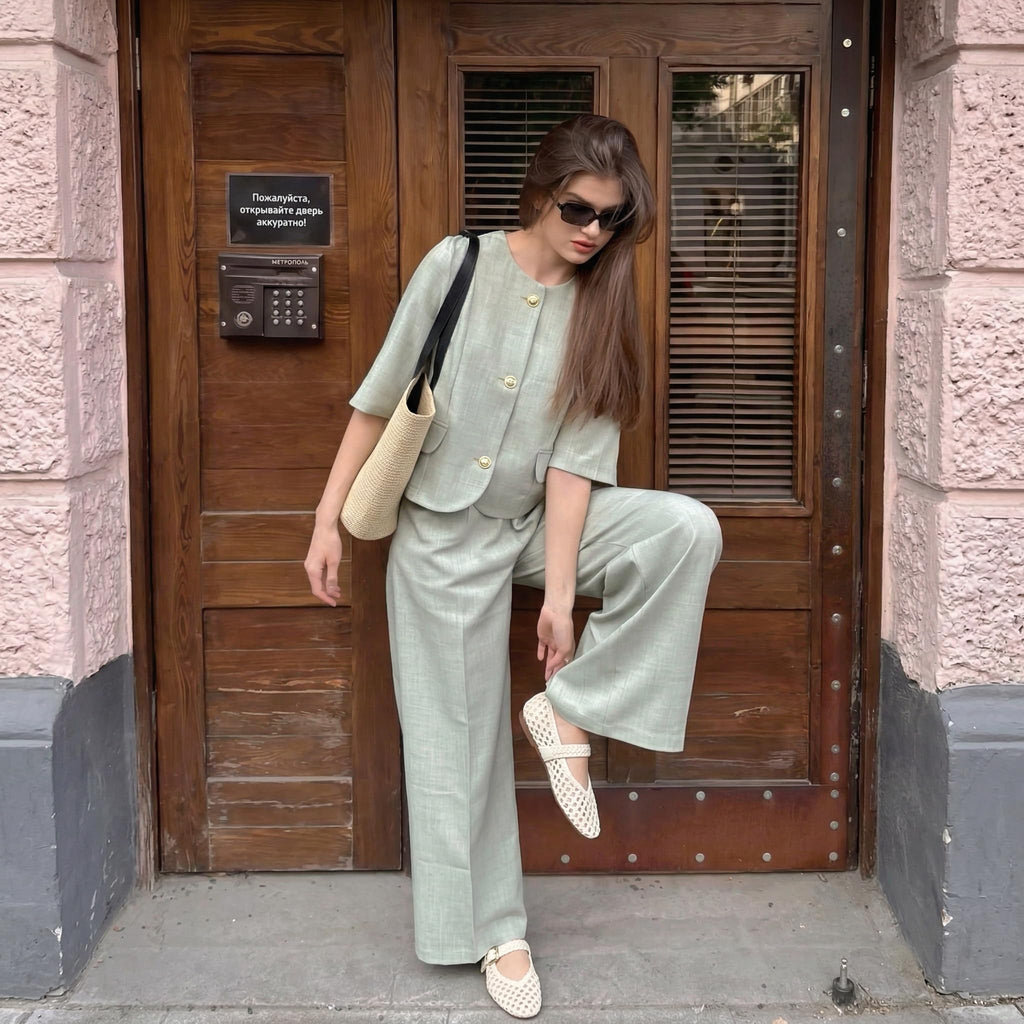 Wit Hand Woven Womens Flats, Comfortable Mary Jane Ballet Flat with Adjustable Buckle Braided Strap and Cushioned