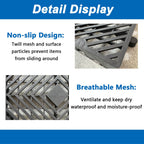 Plastic Pallets, Lightweight Moisture-Proof Waterproof Floor Pallet, Breathable Grid Ventilation Storage Pad
