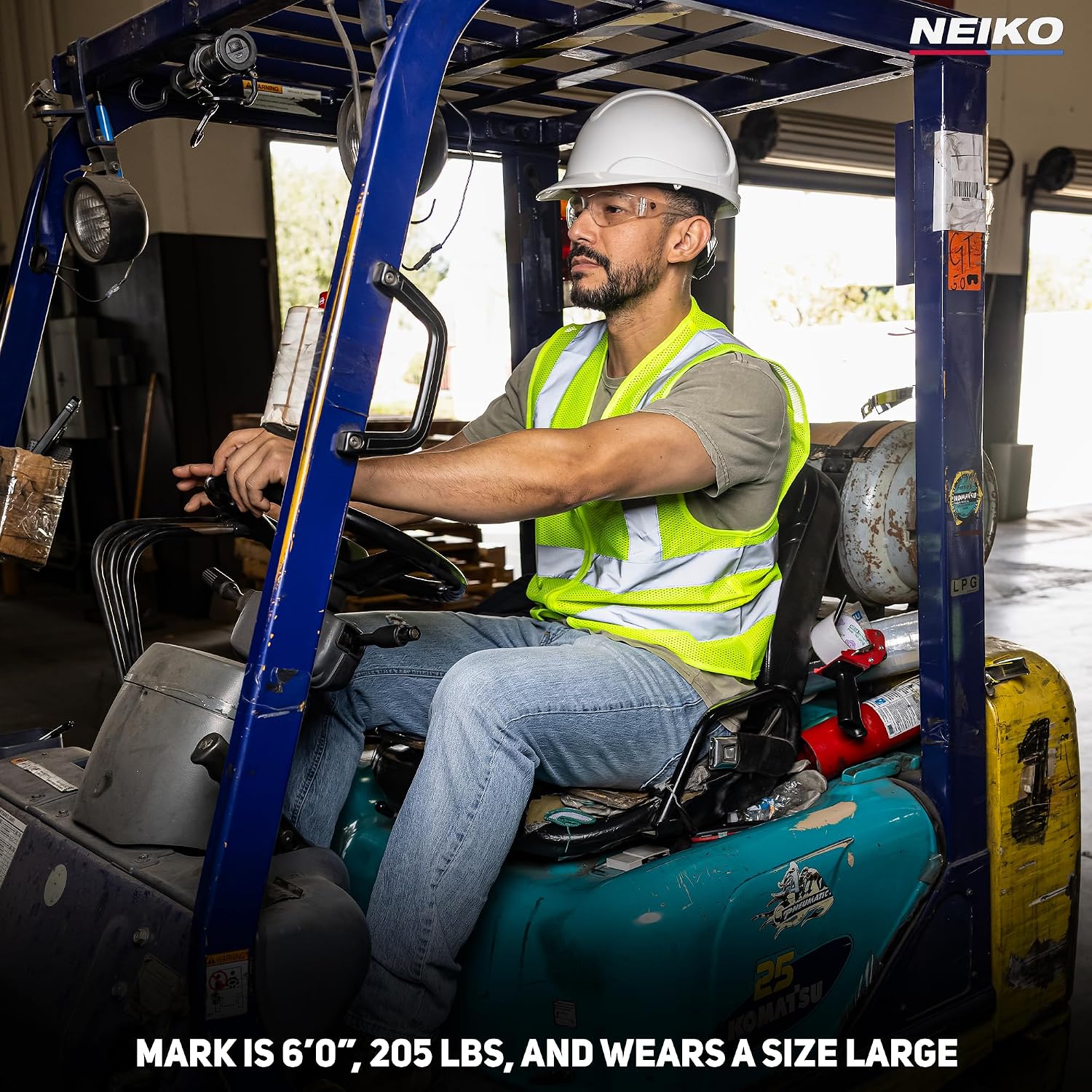 High Visibility Safety Vest ANSI Class 2, 2 Pockets