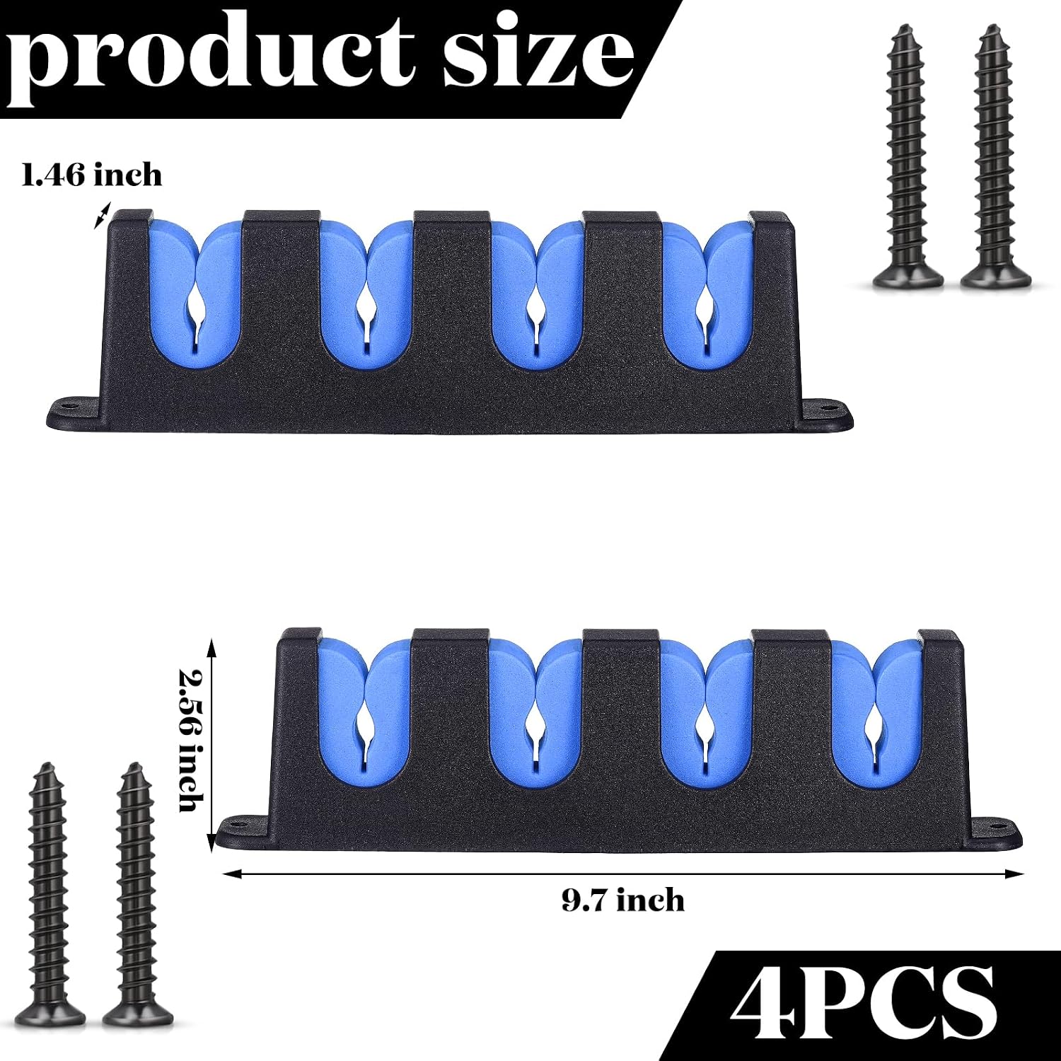 4 Pcs Rod Holders Fishing Boat Pole Holder