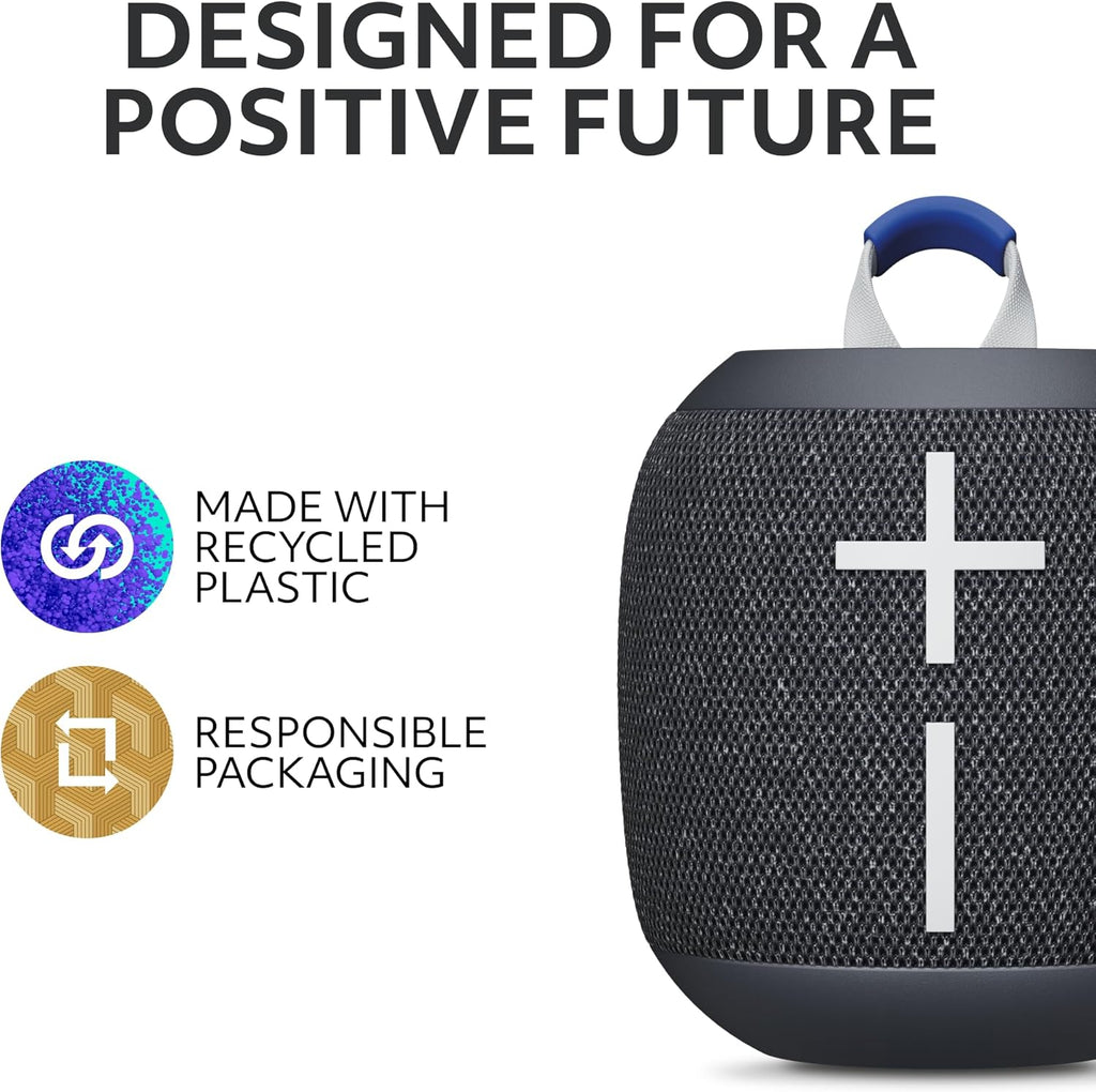 WONDERBOOM 4 Portable Waterproof Bluetooth Speaker with Balanced 360-Degree Sound and Bass, Dustproof Floating