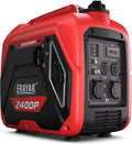 2400W Portable Inverter Generator for Home Use, Super Quiet Small Generator for Camping Outdoor Emergency Power