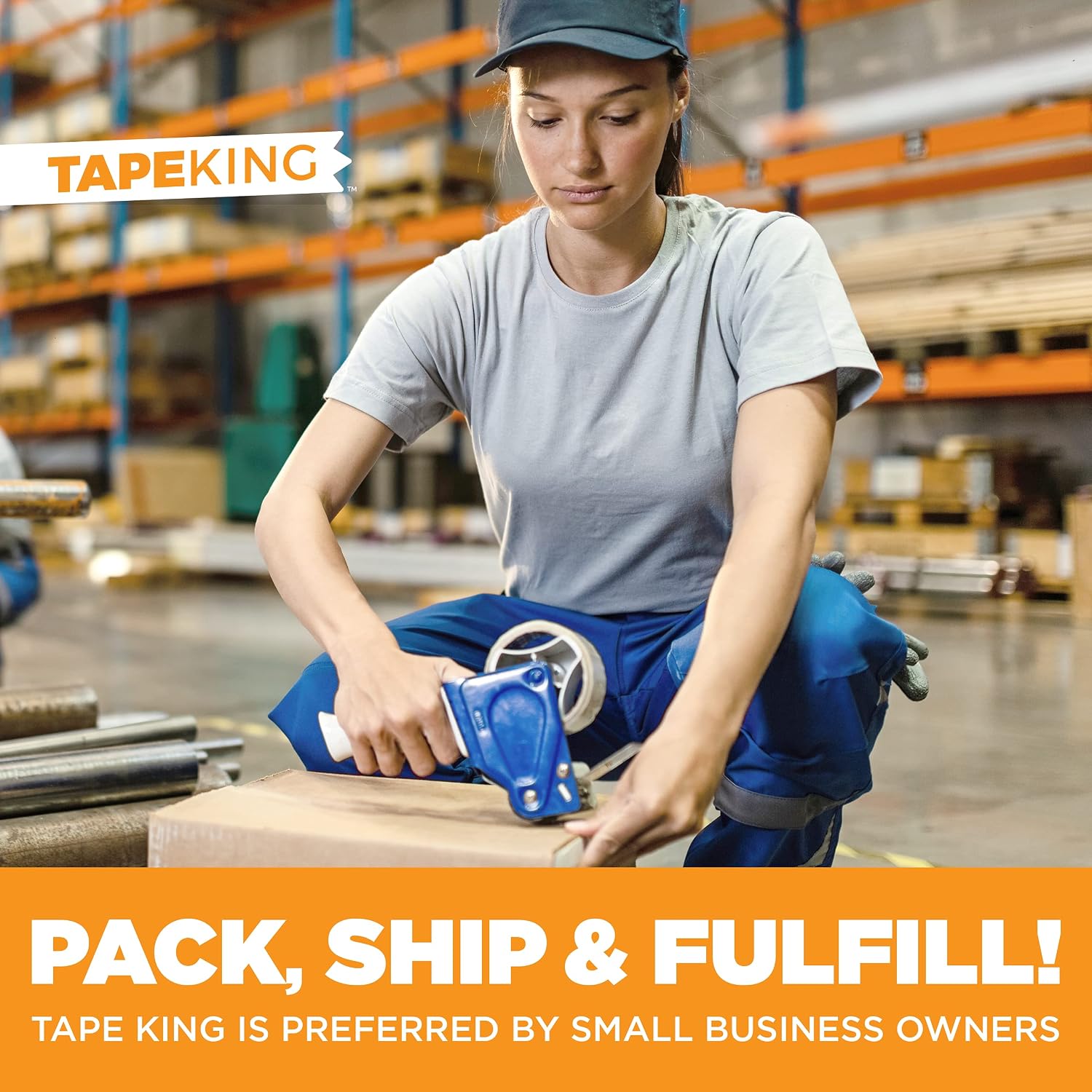 Clear Packing Tape - 60 Yards Per Roll (Pack of 6 Rolls) - Stronger & Thicker 2.7mil, Heavy Duty Adhesive Industrial
