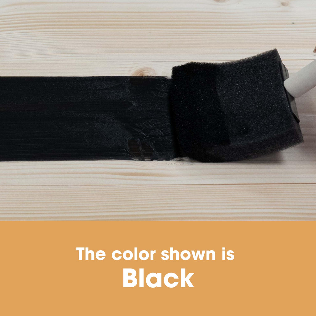 Wood Stain, Water-Based & Fast Drying, Black