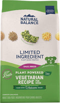 Limited Ingredient Dog Food, Small Breed, Vegetarian, 4 lb