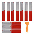 Reflective Tape 2" × 12" 10 PCS Red & White Trailer Reflector Outdoor