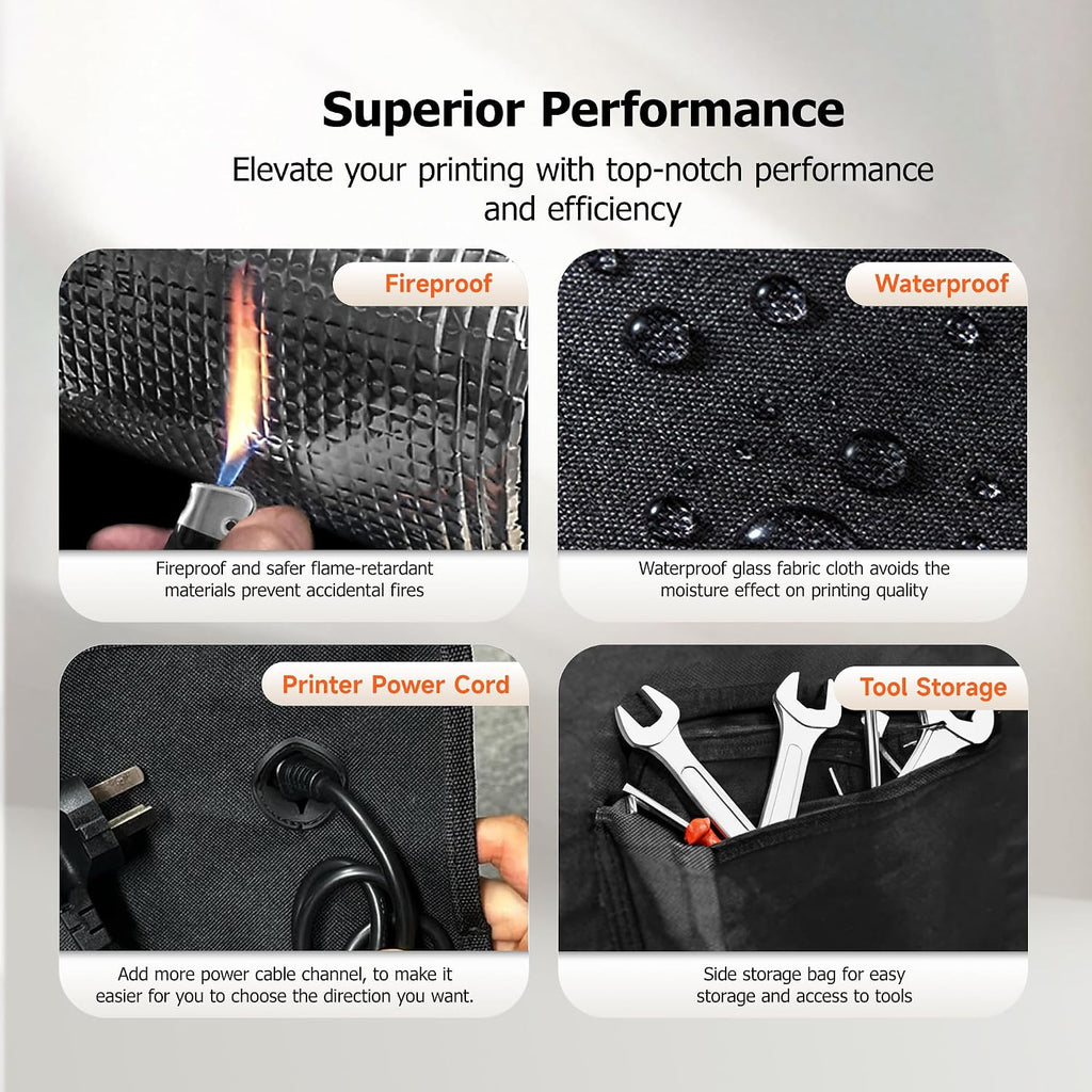 3D Printer Enclosure Constant Temperature Fireproof Dustproof | Cover for Creality Ender 3 V3 SE/KE/Ender 3/Ender 3