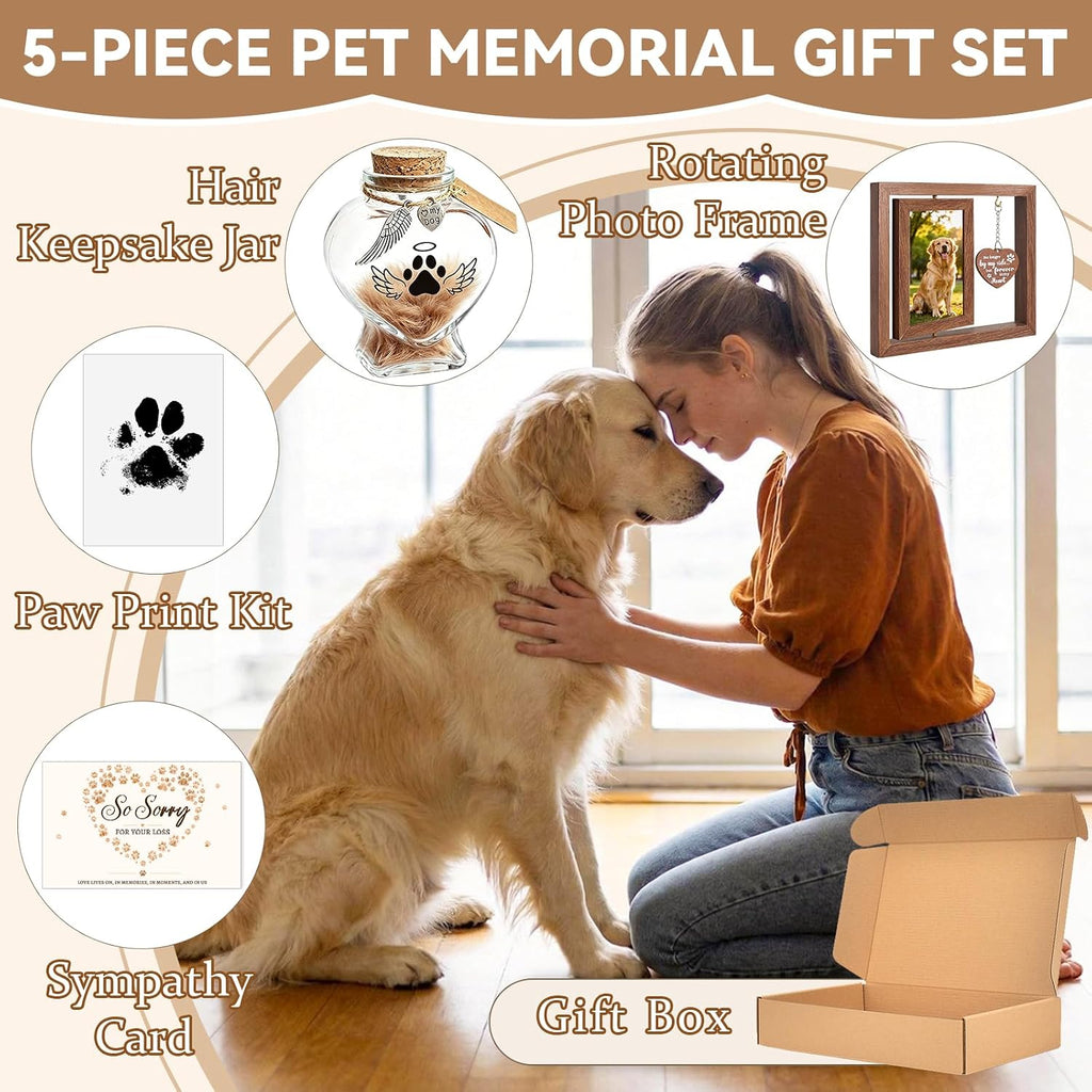 Dog Memorial Gift for Loss of Dog Pet Memorial Gifts for Dogs Cats