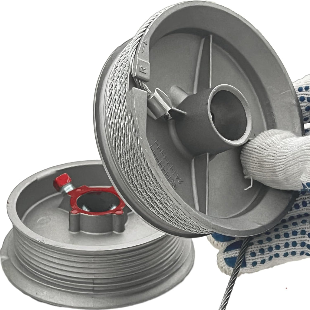 Standard Lift Garage Door Cable Drums 400-8 Fit Up to 8ft Door