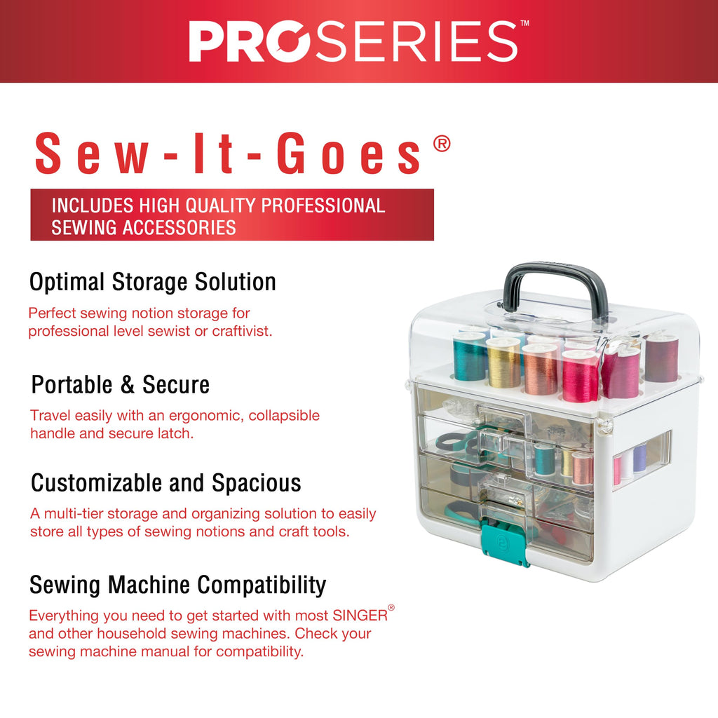 ProSeries Sew-It-Goes Sewing Kit & Storage Organizer, 356 Count