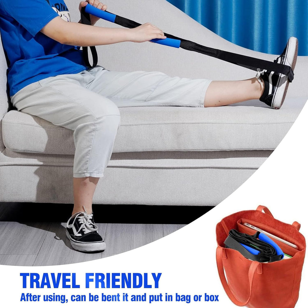 42 Inch Leg Lifter,Leg Lifter After Hip Replacement with Large Foot Loop,Mobility Aid for Disables and Elderly,Leg