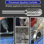 OSIDU Tungsten Carbide Rotary Burr Bit 1/4" Shank SC-3 Die Grinder Bits