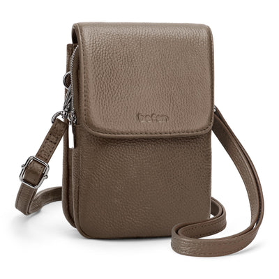 Genuine Leather Crssbody Bags for Women Small Cell Phone Travel Purse