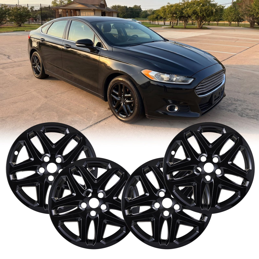 17" Wheel Skins for 2013-2016 Ford Fusion, Snap-on Design.