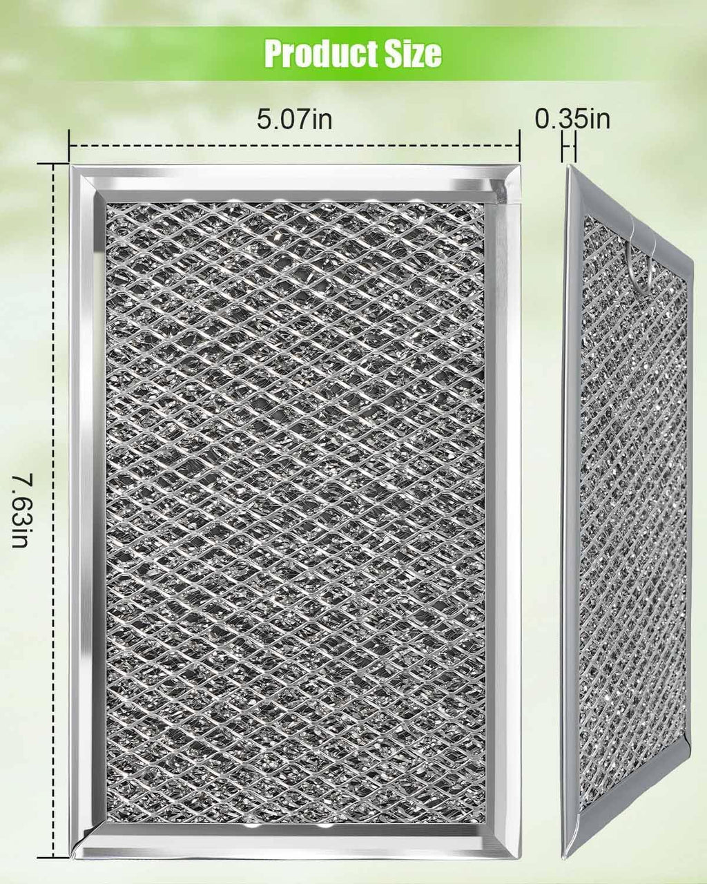 Microwave Grease Filter Fit for GE JVM3160DF8BB JVM3160DF8CC