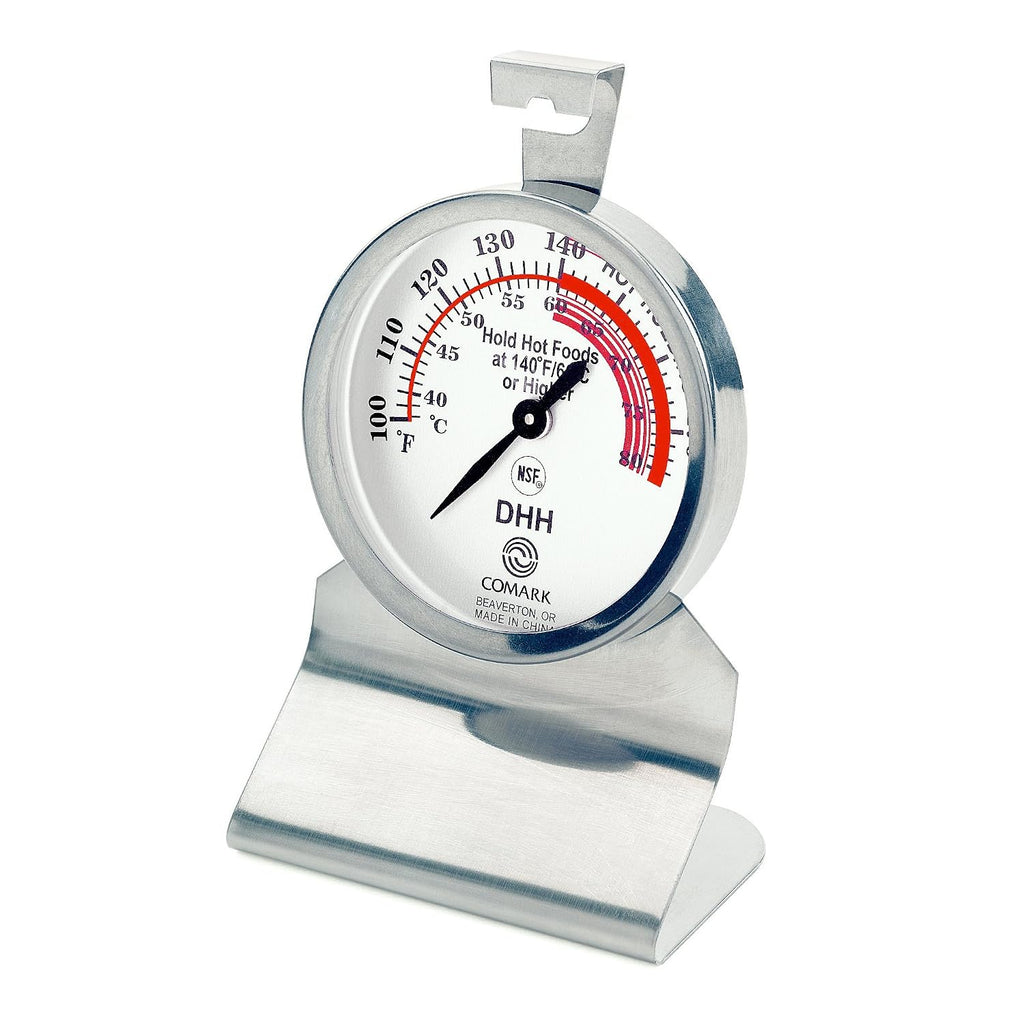Comark DHH Hot Holding Food Thermometer Stainless Steel Body, Dial Style, 1 Count (Pack of 1)