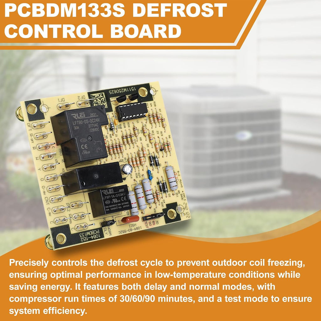 PCBDM133S Defrost Control Board for Goodman & Amana Heat Pumps/Furnace