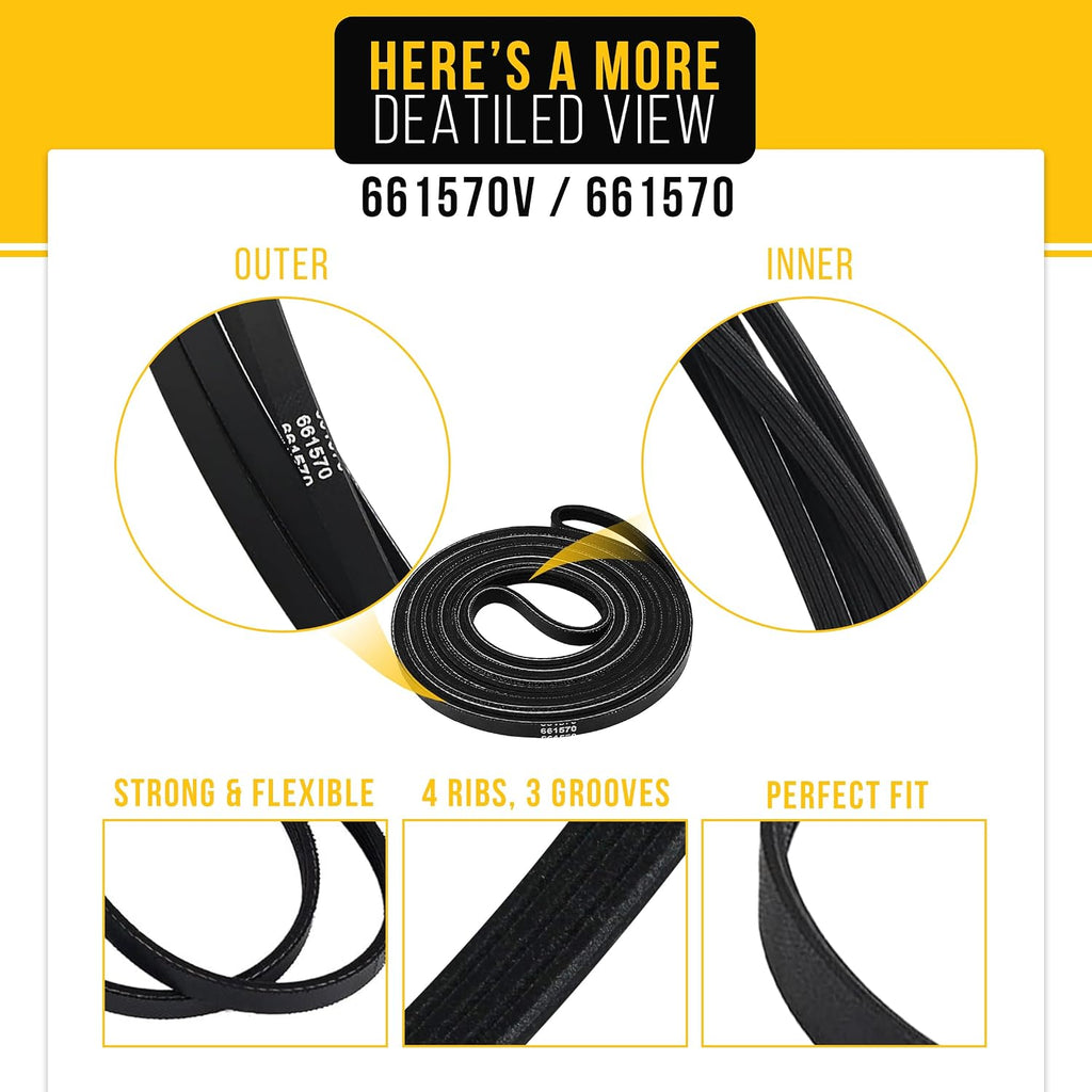 Dryer Belt for Maytag MED6630MBK0
