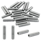LifCratms 1/4-20 x 1 inch Hexagon Socket Set Screws, 25 Pcs