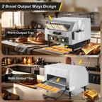 Commercial Toaster 450 PCS/H Conveyor Toaster for Restaurant