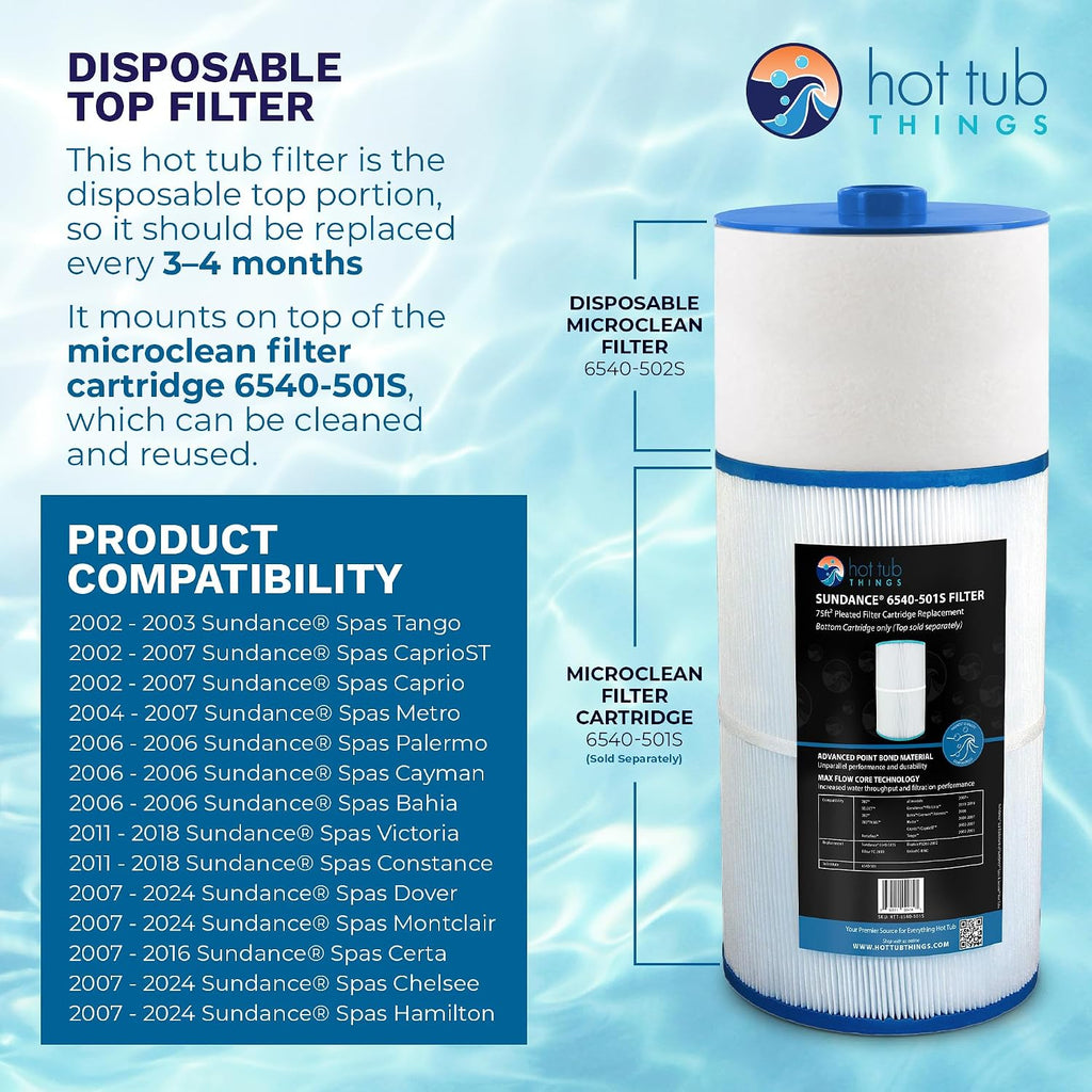 Hot Tub Things Replacement Filter Cartridge for Sundance Spas