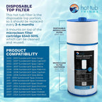 Hot Tub Things Replacement Filter Cartridge for Sundance Spas
