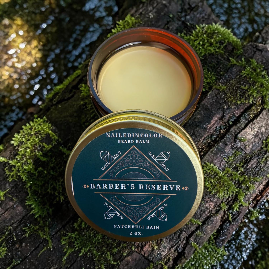Barber’s Reserve Patchouli Rain Beard Balm, 2 oz