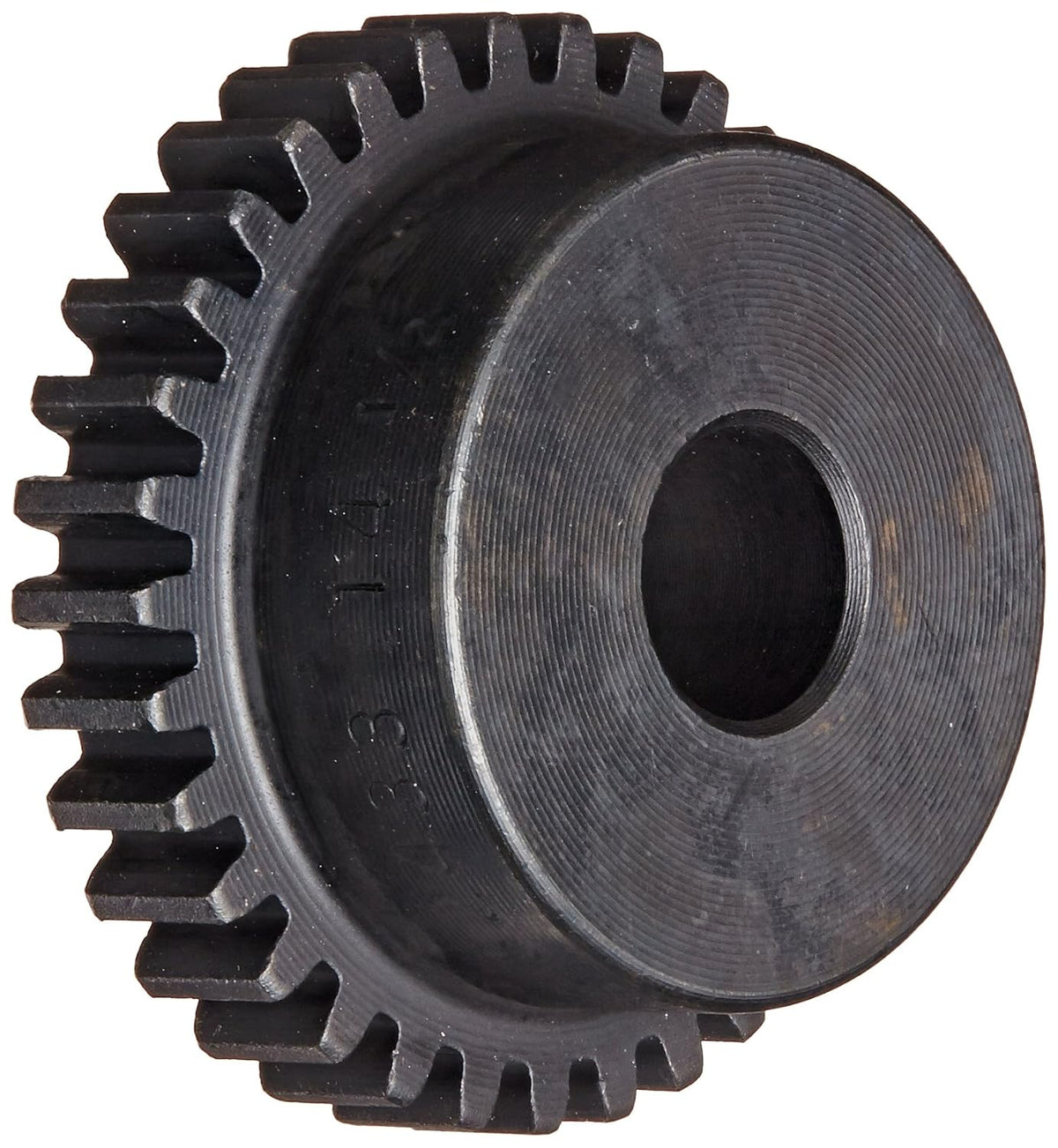 Martin S24120 Spur Gear, 14.5° Pressure Angle, High Carbon Steel, Inch, 24 Pitch, 1/2" Bore, 5.083" OD, 0.250" Face Width, 120 Teeth