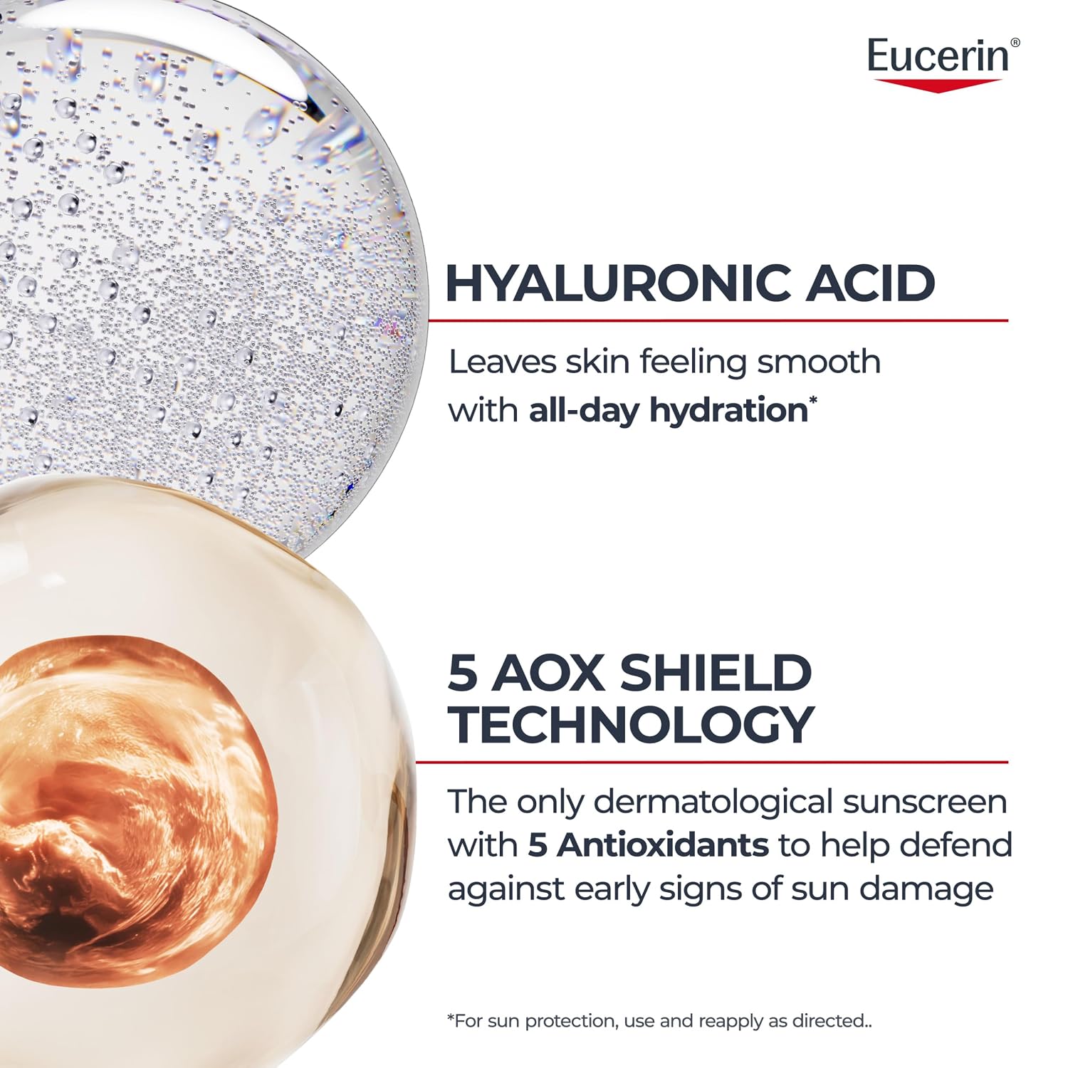 Sun Age Defense Face Sunscreen Lotion SPF 50, 2.5 FL OZ | Face Sunscreen SPF 50 with Hyaluronic Acid for Age Defense
