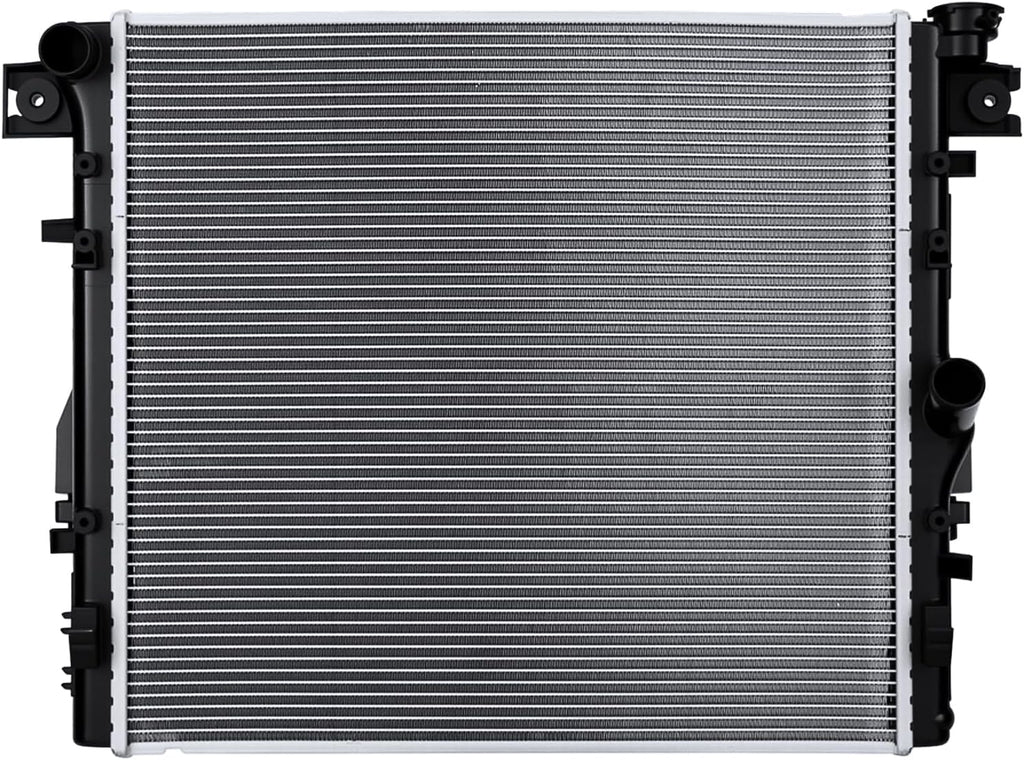 Radiator Compatible with Jeep Wrangler 2007 2008 2009 2010 2011 2012 2013 2014 2015 2016 2017 Wrangler JK – 3.6L 3.8L V6 – 4WD RWD – Replace OE 68143886AA