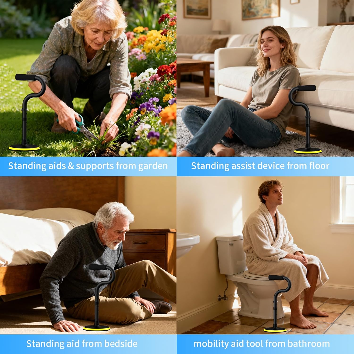 Standing Assist Devices Mobility Aids to Help Get up from Floor Standing Aids & Supports for Seniors,Standing