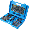 12-Piece Bearing Puller, Wheel Hub Puller Set, Wheel Bearing Removal Tool, Blind Bearing Puller, 5 Ton Capacity