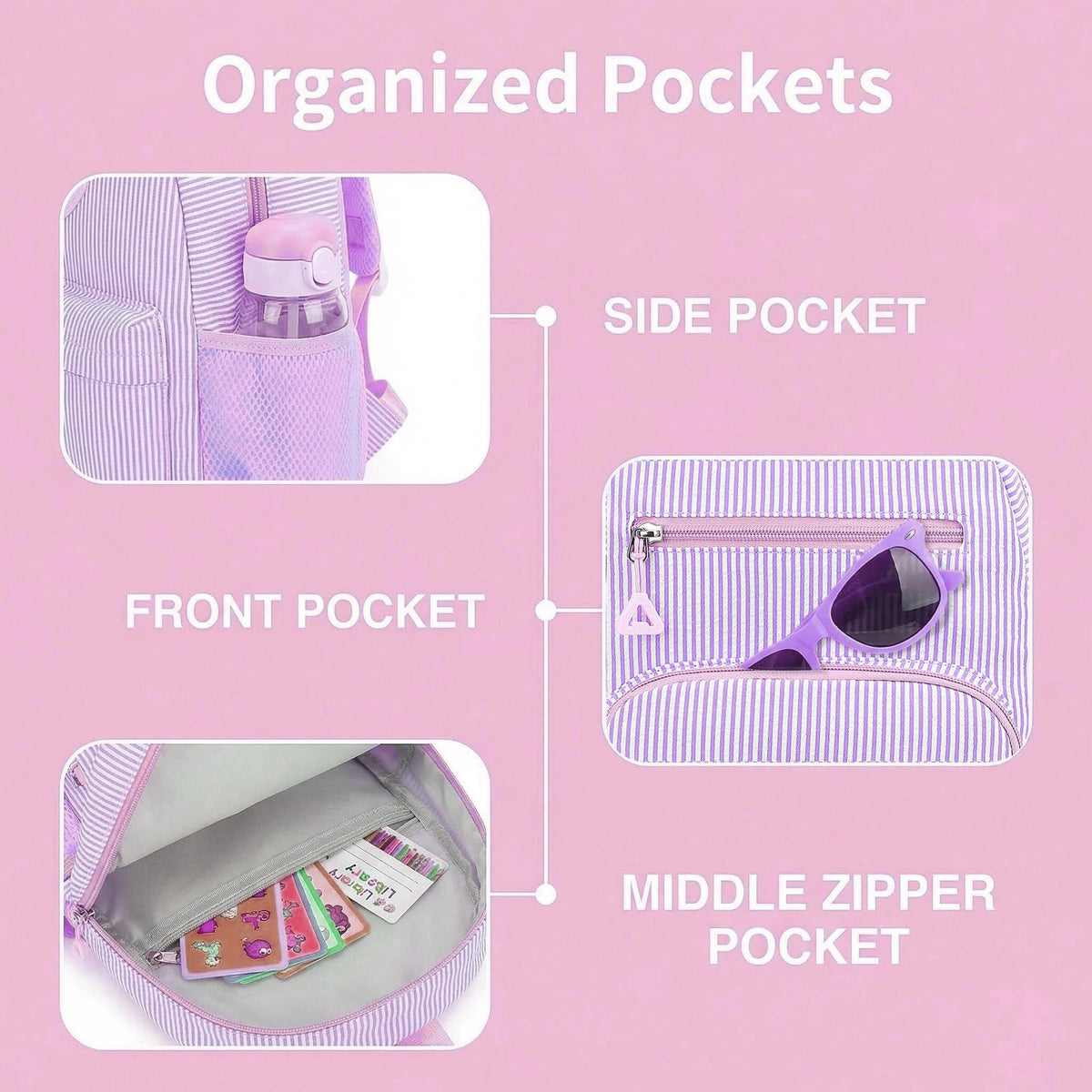 Mini Toddler Backpack for Girls 2-4