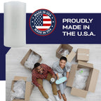 Bubble Roll Wrap 24" x 100', 1-Pack 5/16" Perforated Medium Cushioning