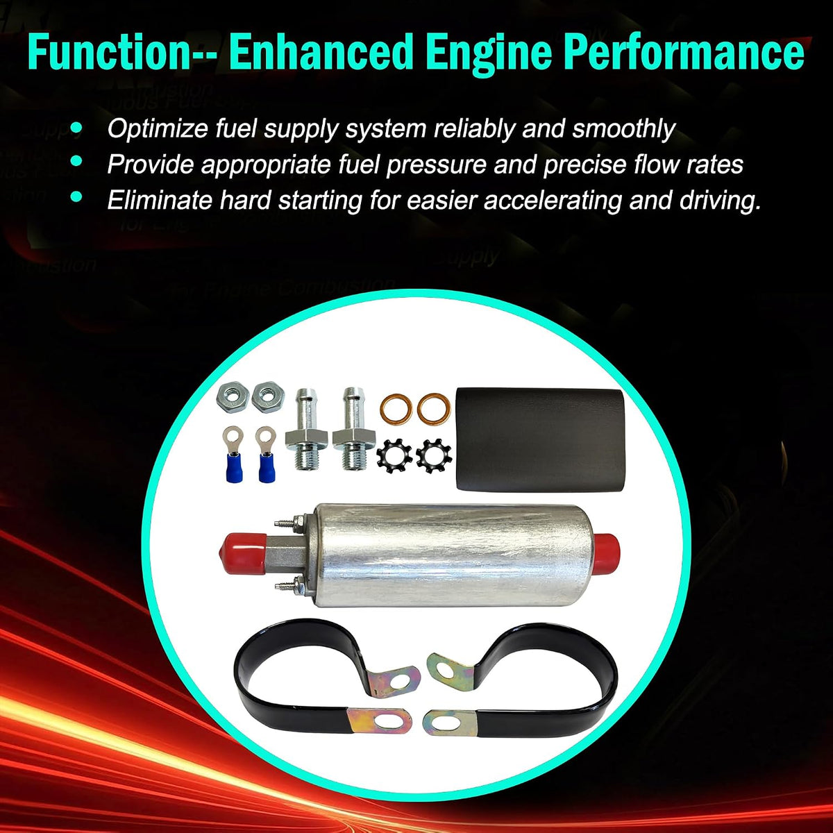 2439352-S 2439320 Fuel Pump Assembly Fits for Kohler Command Toro Zero Turn Mowers Lawn Tractors, 24 393 52-S, 2439352, 24-393-52-s 2439320-S 24 393 20-S Fuel Pump Module Assembly
