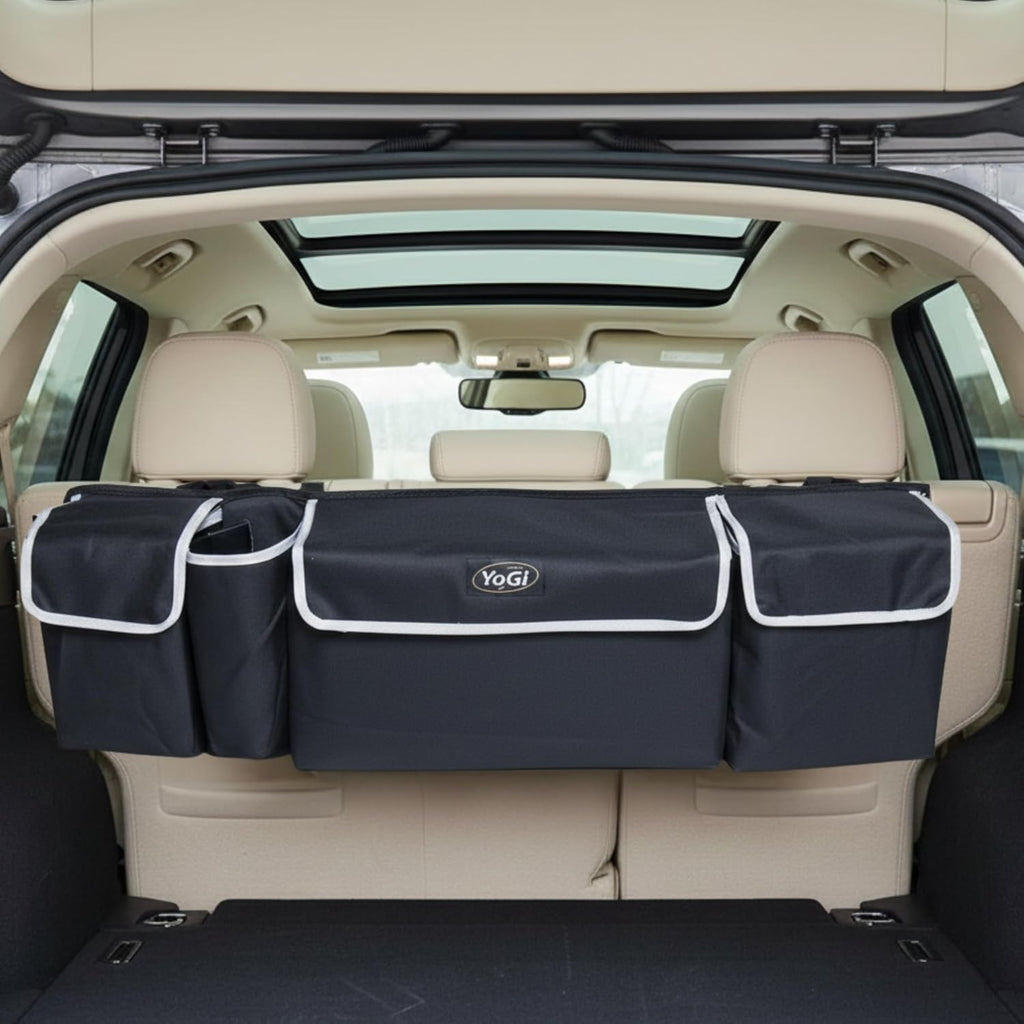 Trunk Organizer for Suv | Hanging Trunk Organizer, Cars Trunk Organizers | Waterproof, 4 Pocket Backseat Storage