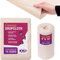 CCS Canvas Drop Cloth for Painting – All Purpose Cotton Duck Cloth Tarp for Curtains, Tablecloths, Backdrops –