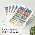 3" X 2" Matte White Printable Shipping Labels (500 Sheets, 5000 Stickers)